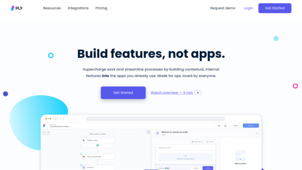 Ply Website Screenshot